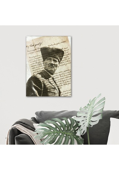 Decorita Cam Tablo | Atatürk Serisi 10