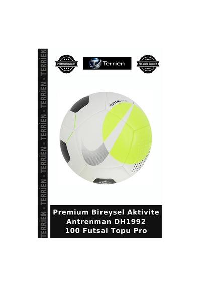 Premium Bireysel Aktivite Antrenman Dh1992 100 Futsal Topu Pro Çok Renkli