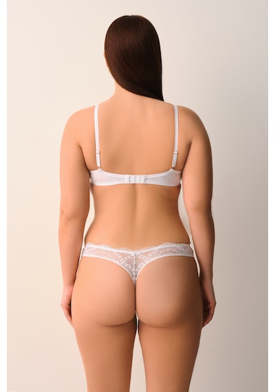 Suwen Lace Deluxe Dantelli String Külot Sw4054101 Beyaz