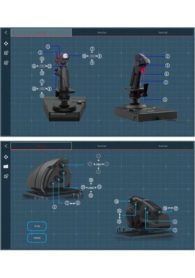 Hori Hotas Flight Control System & Mount Uçuş Kontrol Sistemi Windows Pc