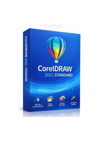 Coreldraw Standard 2021 - 1 Pc Lifetime/ömür Boyu Kalıcı Lisans