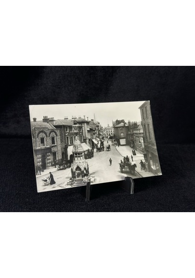 İngiltere Post Card Luton, George Street 1900 Yılları