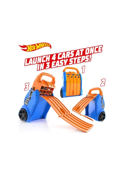 Multi Launcher Case 20 Araba Için Saklama Ve Fırlatıcı Rampası Hwcc14 Mavi