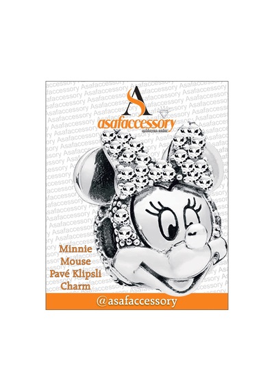 Minnie Mouse Pave Charm