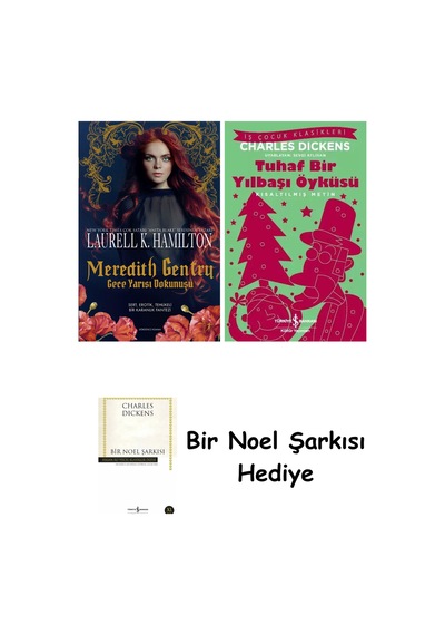 Meredith Gentry Gece Yarısı Dokunuşu + Tuhaf Bir Yılbaşı Öyküsü + Bir Noel Şarkısı