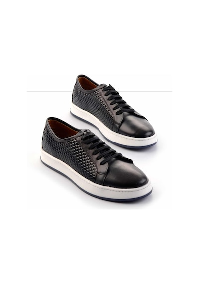 Bambi Lacivert Leather Erkek Sneaker E01310099803 Lacivert
