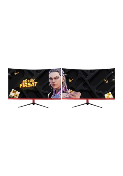 Ramtch FF Prime R550 Ekstra R5 5500 32 GB 1 TB SSD RTX4060 23.6" Dual Masaüstü Oyuncu Bilgisayarı