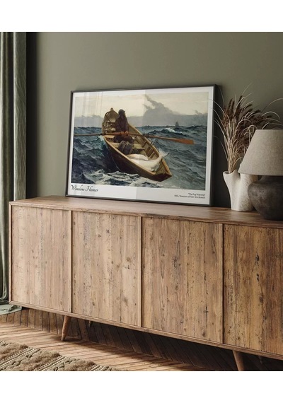 Çerçevesiz Poster Winslow Homer Sis Uyarısı
