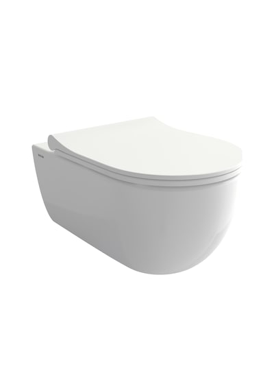 Bocchi V-tondo Rimless Asma Klozet Parlak Beyaz 1416-001-0128 Kapak Dahil Diğer