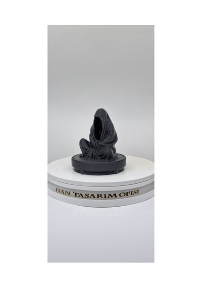 Oturan Ghost Hayalet Nazgül Tealight Mum Işıklı Dekor 12cm Diğer