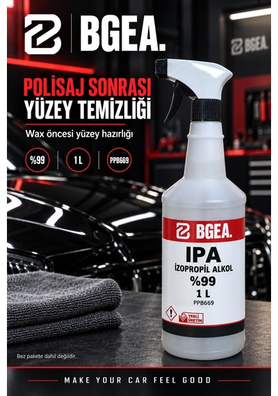 Bgea Ipa İzopropil Alkol %99 1 Litre Sprey Pasta Sonrası Yüzey Temizleyici