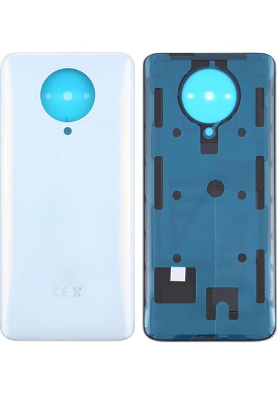 Xiaomi Uyumlu Poco F2 Pro Arka Pil Batarya Kapağı M2004j11g - Beyaz