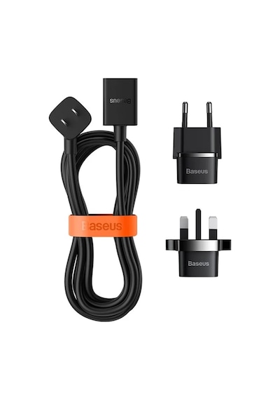 Northcity Çoklu Uyumlu Mini Uzatma Kablosu 1ac 1m 2500w - Eu/uk Adaptörlü