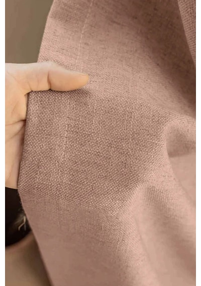 Gül Kurusu Pudra Keten Fon Perde 1. Kalite Dökümlü Kumaş Pilesiz Düz Dikim Kullanıma Hazır 1 Adet Gül Kurusu Gül Kurusu Pudra Keten Fon Perde 1. Kalite Dökümlü Kumaş Pilesiz Düz Dikim Kullanıma Hazır 1 Adet Gül Kurusu
