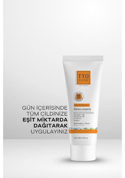 Tto Clinic Güneş Losyonu Spf50 100Ml