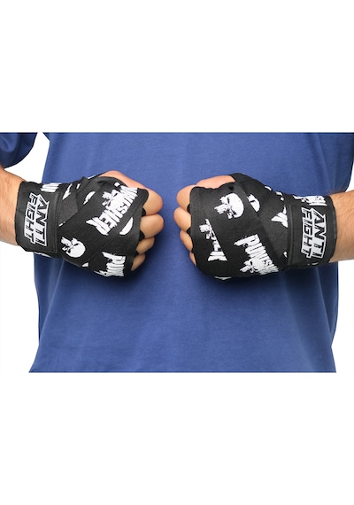 Punisher 5 Metre Siyah Boks Bandajı Çok Renkli