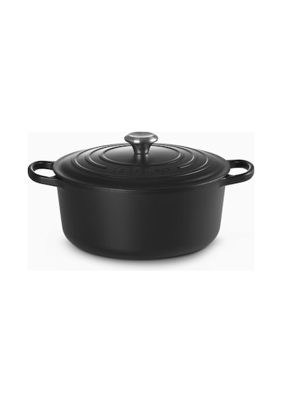 Le Creuset Yuvarlak Ikonik Lüks Döküm Tencere 28 Cm Siyah