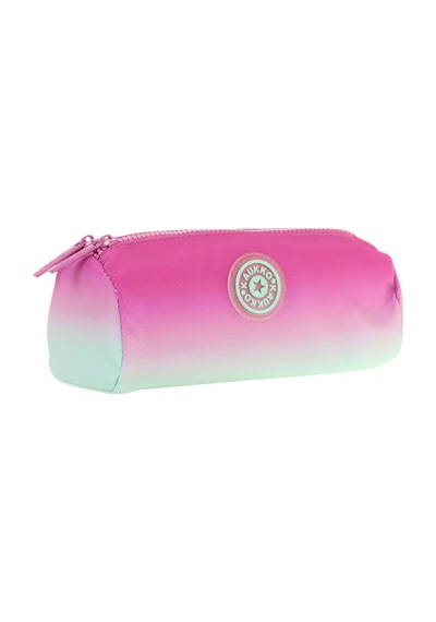 Kaukko İki Bölmeli Kız Çocuk Okul Kalem Çantası - Pembe Turkuaz - K2709 Pembe - Turkuaz