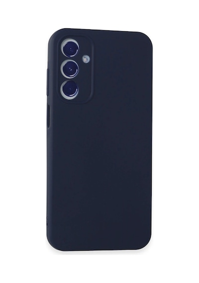 Samsung Galaxy A55 5g Kılıf First Silikon - Lacivert