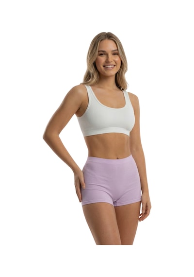 Sensu Kadın Üçlü Fitilli Modal Şort Model-1 Model-1