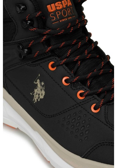 U.s. Polo Assn. Henry 4pr Siyah Erkek Waterproof Outdoor Bot Siyah