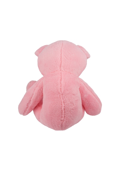 80 Cm Büyük Boy Yumuşak Papyonlu Oyuncak Ayıcık Pembe