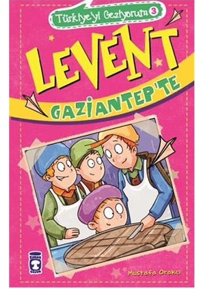 Levent Türkiye'yi Geziyorum 3 - 5 Kitap Takım - Mustafa Orakçı - Timaş Çocuk