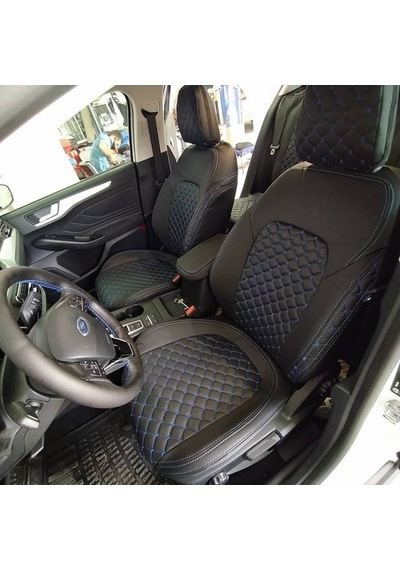 Ford Focus Araca Özel Deri Oto Koltuk Kılıfı (487204972)