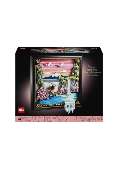 LEGO 31218 Lego Art Japon Kiraz Çiçeği Manzarası 1892 Parça +18 Yaş