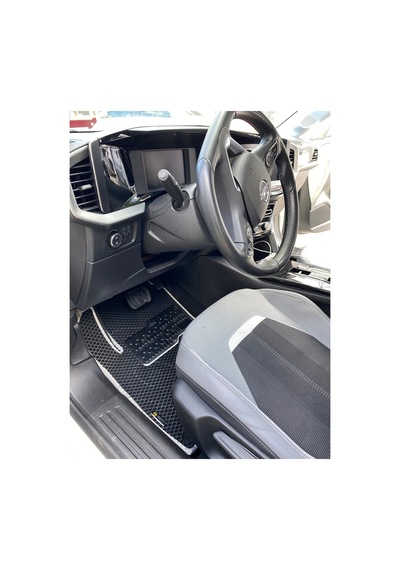 Opel Mokka Benzinli Premium Eva Paspas Takımı & Metal Topukluk Siyah