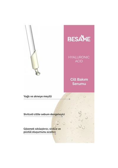 Hyaluronik Asit Yoğun Nemlendirici Cilt Bakım Serumu 30 Ml