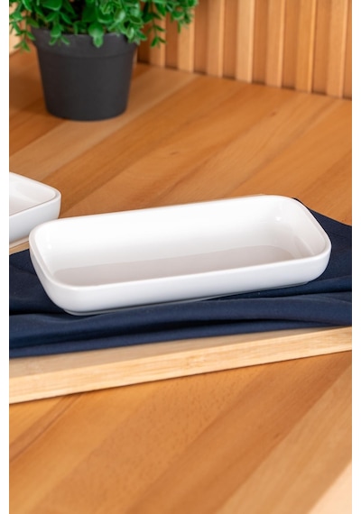 Acar Pure Royal Dikdörtgen Kayık Tabak - 20 Cm