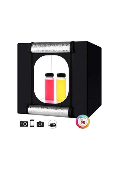 Triline 60x60cm Profesyonel Stüdyo Led Işıklı Ürün Fotoğraf Çadırı