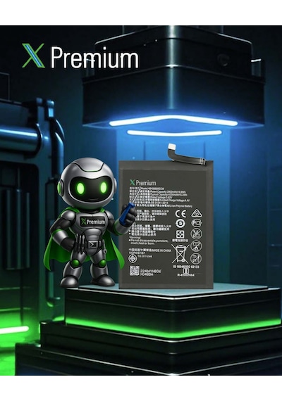 Xpremium Huawei Y8s Uyumlu Batarya Pil Süper Yüksek Kalite 3900 Mah Hb406689ecw
