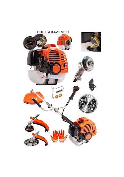 Staxx Power ST9902S 20Hpx Benzinli Yan Tip Tırpan + 2 Çapa Aparat Staxx Power ST9902S 20Hpx Benzinli Yan Tip Tırpan + 2 Çapa Aparat