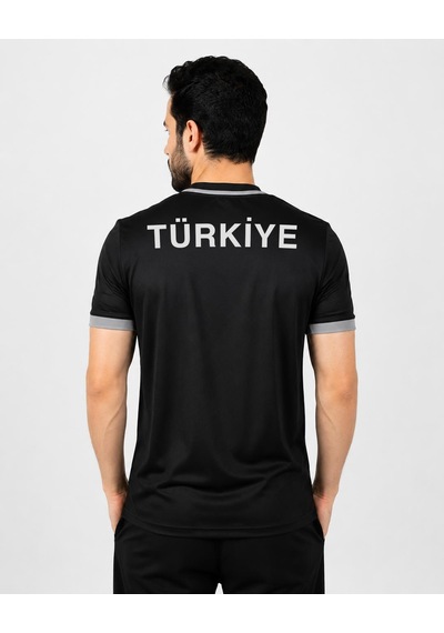 Hummel Otantik Milli Takım Antrenman Tişört Siyah