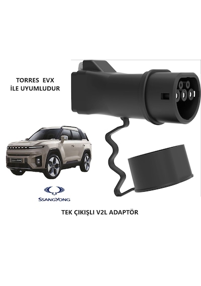 Bemis Ssangyong, Hyundai ve Kia Uyumlu Tek Çıkışlı V2L Adaptör
