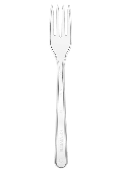 Ps Plastik Lux Şeffaf Çatal 3gr 100 Adet