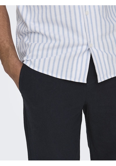 Onssınus Loose 0007 Cot Lın Pant Noos Erkek Mavi Pantolon - 22028267 Mavi