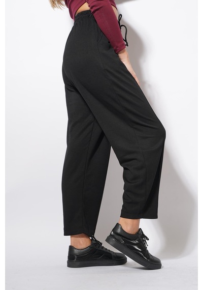 Ckm Moda Derp Modal Şalvar Balon Pantolon Siyah Ckm Moda Derp Modal Şalvar Balon Pantolon Siyah