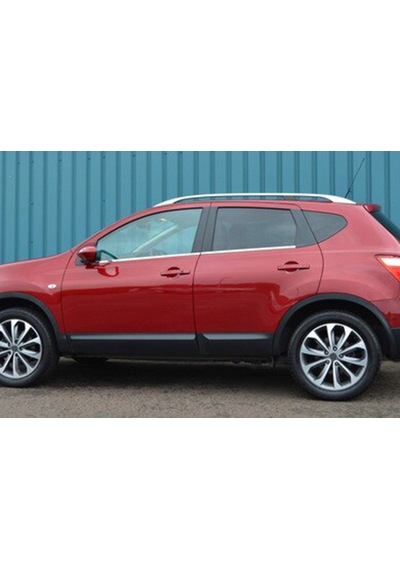 Nissan Qashqai Krom Cam Çıtası 2010-2013 4Prç Paslanmaz Çelik N11.6418
