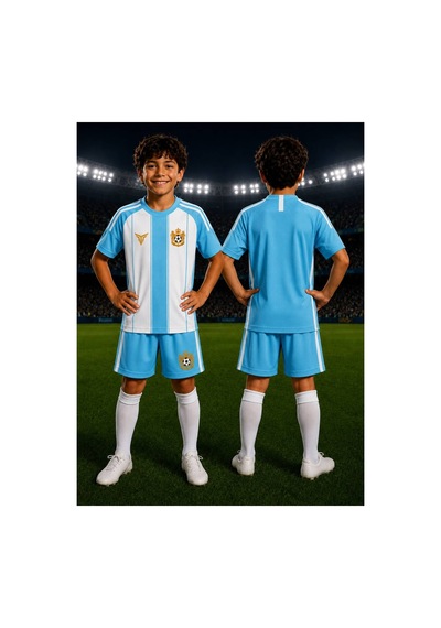 Yenteks Çocuk Halı Saha Futbol Forması Seti Açık Turkuaz Forma+şort+çorap Turkuaz Turkuaz