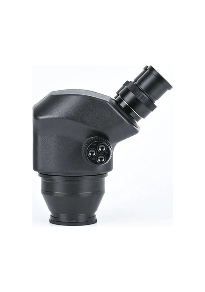 Mikroskop Zs 7050 Kafa Siyah - Stereo Zoom Binoküler Başlık Wf10x/20 Ø76mm Stand Uyumlu
