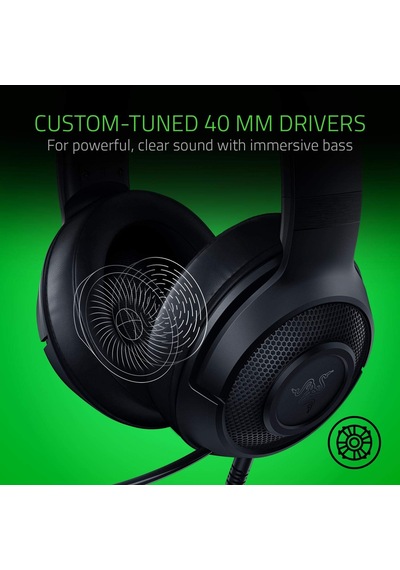 Razer Kraken X Lite - Ultra Hafif Oyun Kulaklığı Surround Ses - H Renkli
