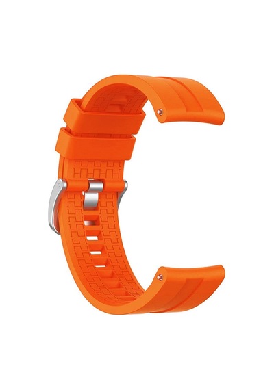 Huawei Watch Gt3 42mm Kordon, Silicone Rapidbands Turuncu Çok Renkli
