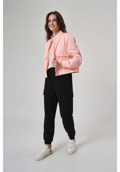 Exuma Kadın Ceket-1521158 Pembe Pembe