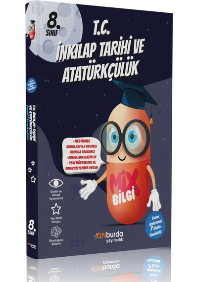 8.sınıf Mix Bilgi T.c. İnkılap Tarihi Ve Atatürkçülük Kö Fas. Soru Bankası