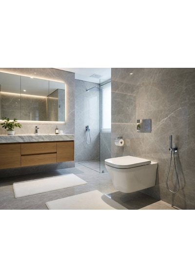 Duravit - P3 Comforts Asma Klozet Kapak Dahil - 25613900a1- Diğer