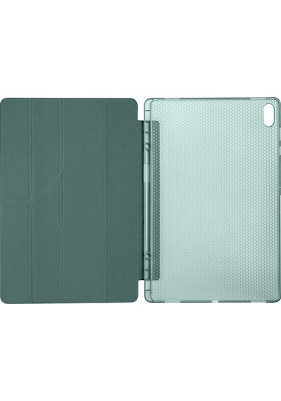Galaxy Tab S11 Ultra Premium Tri-folding Kalem Bölmeli Standlı Koruyucu Tablet Kılıfı Klasik