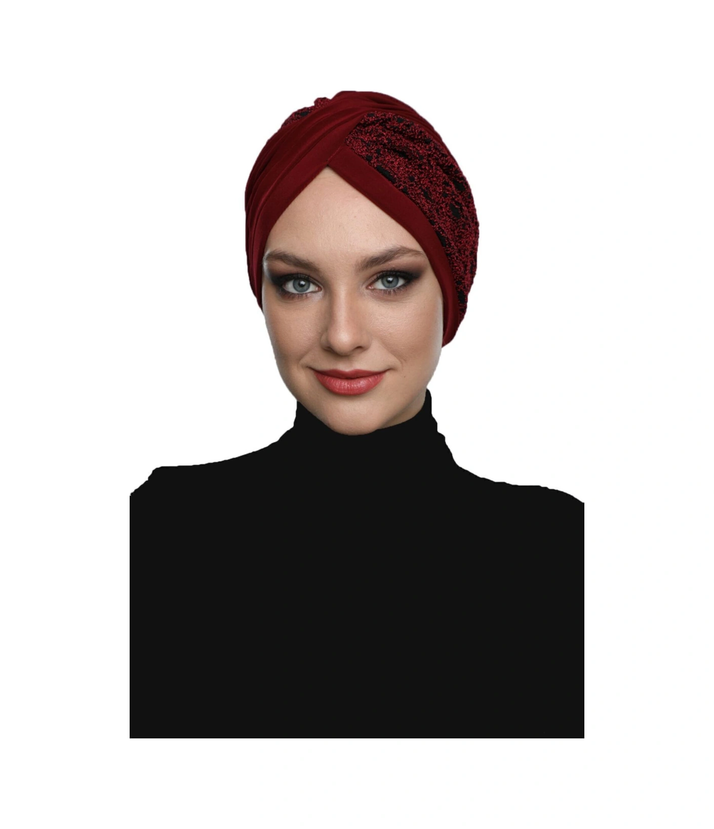 Elysianfidan Çapraz Buklet Bordo Hazır Türban Tesettür Havuz Bonesi Bordo Elysianfidan Çapraz Buklet Bordo Hazır Türban Tesettür Havuz Bonesi Bordo